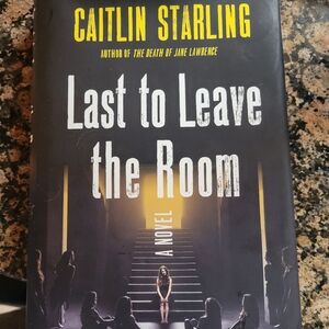 Last to leave the room, Hardcover book